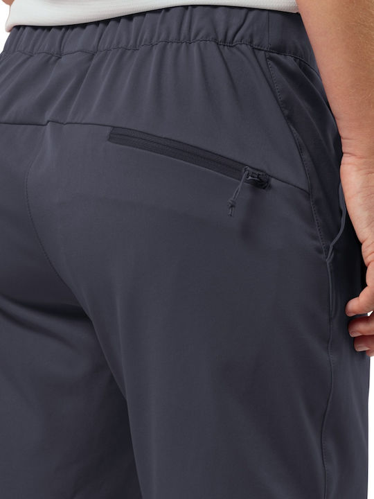 Jack Wolfskin Pantaloni Lungi De Drumeție Pentru Femei Gri