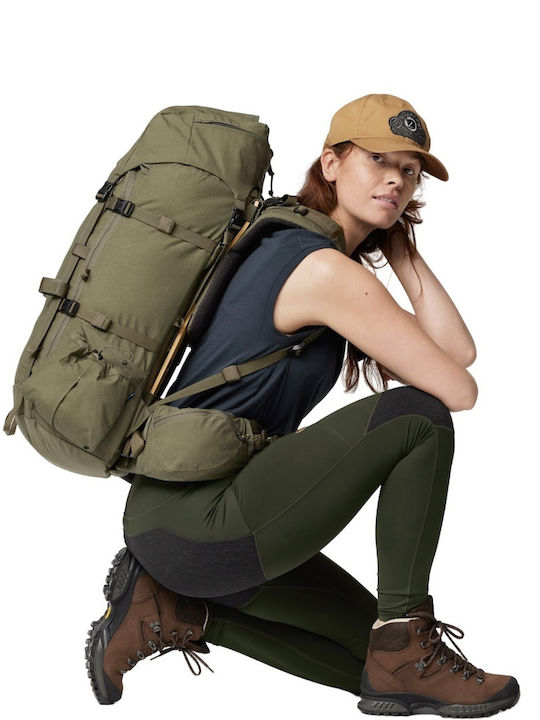Fjallraven Abisko Pantaloni Lungi de Drumeție Pentru Femei Khaki