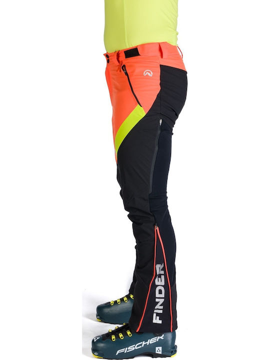 Northfinder 108078-383-102 Pantaloni de schi și snowboard pentru bărbați Portocalii