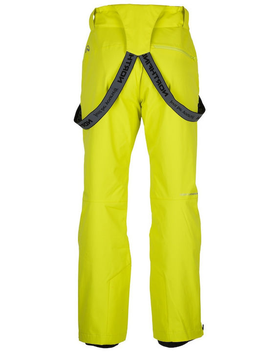 Northfinder 108022-337-102 Pantaloni de Schi și Snowboard Pentru Bărbați Verzi