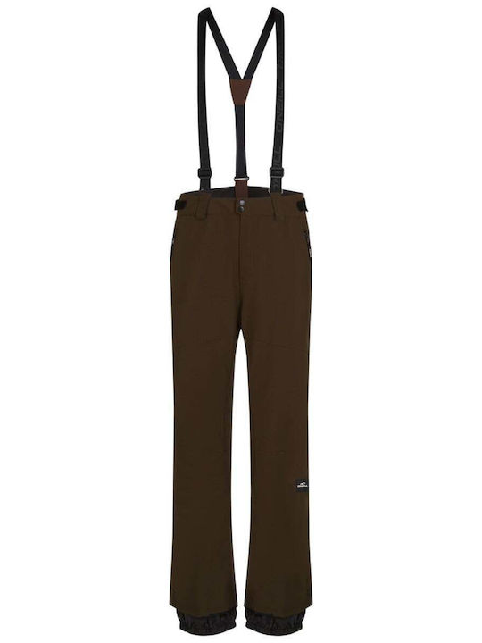 O'Neill 2550145-17032 Pantaloni de Schi și Snowboard Pentru Bărbați Maro