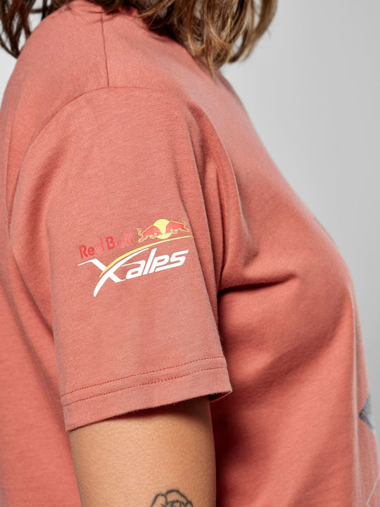 Xalps Tricou Damă Uscare Rapidă Roșu