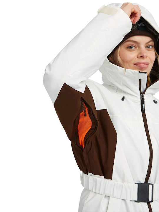 O'Neill 1500132-41010 Geacă Pentru Femei Pentru Ski & Snowboard Albă