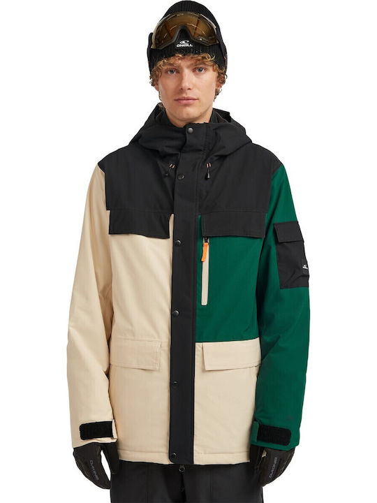 O'Neill 2500133-47525 Geacă Pentru Bărbați Pentru Schi & Snowboard Neagră
