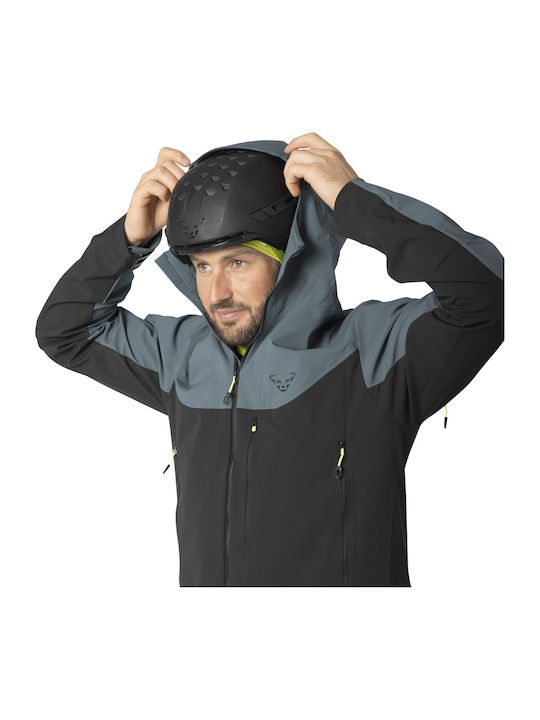 Χειμωνιάτικο Μπουφάν Softshell Αδιάβροχο και Αντιανεμικό Μαύρο