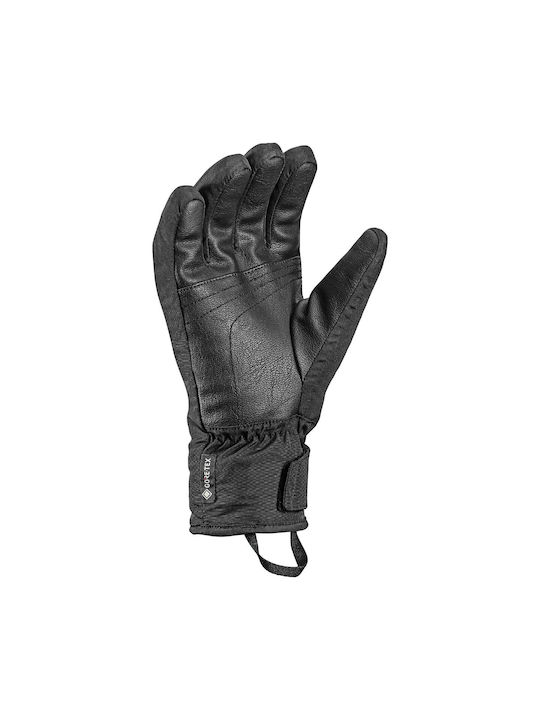 Leki Γυναικεία Γάντια Σκι & Snowboard με Μεμβράνη Gore-Tex Μαύρα