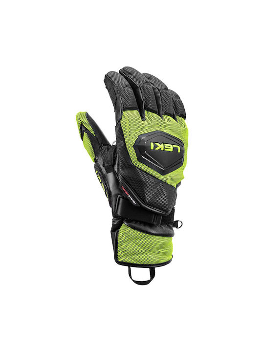 Leki Mănuși de schi și snowboard pentru bărbați Negre