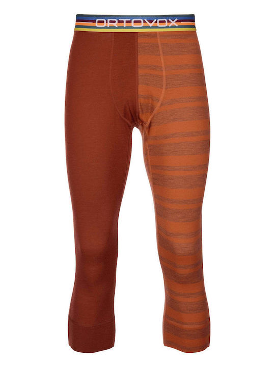 Ortovox Herren Thermounterwäsche Hose Orange