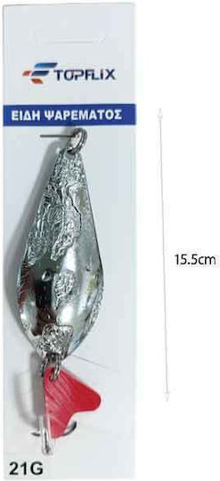 Lure Artificial Bait Spoon 15.5cm/21gr Topflix