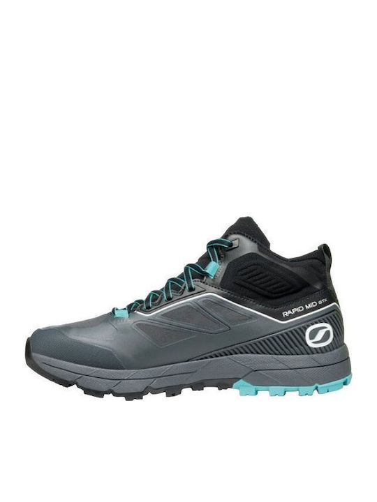 Scarpa Ghete de Drumeție Pentru Femei Impermeabile Cu Membrană Gore-Tex Gri