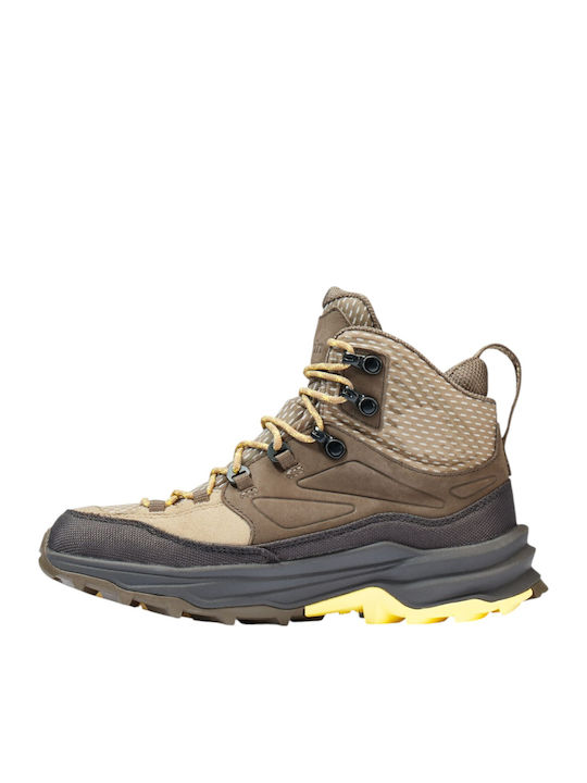 Jack Wolfskin Ghete de drumeție pentru femei Impermeabile Bej