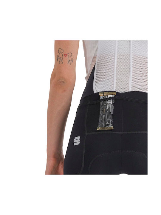 Sportful Pantaloni de Ciclism Pentru Femei cu Bretele Negri