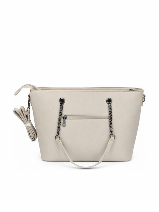 Set Gentă Dama Tote De Mână Bej