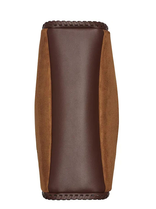 Women's Tote Bag Suede Brown