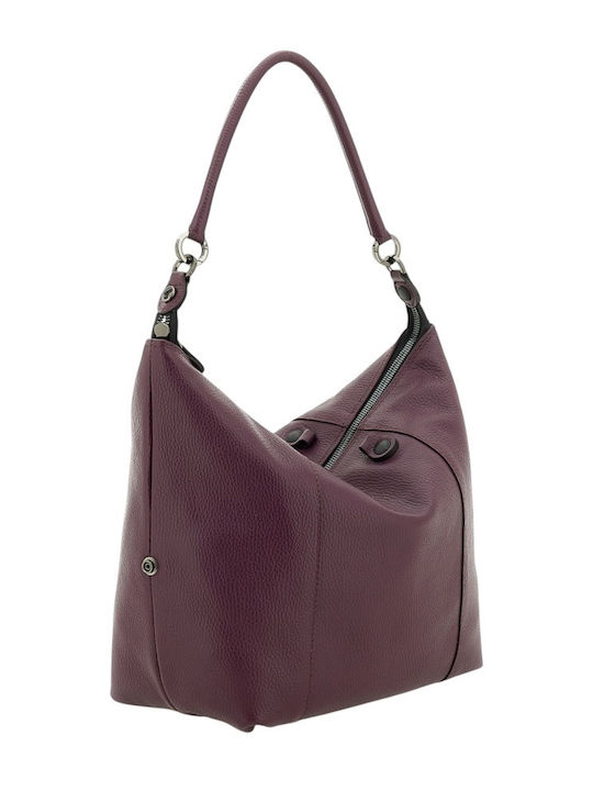 G3 Plus Size F/W 26-27 Leather Women's Bag Shopper Backpack Purple