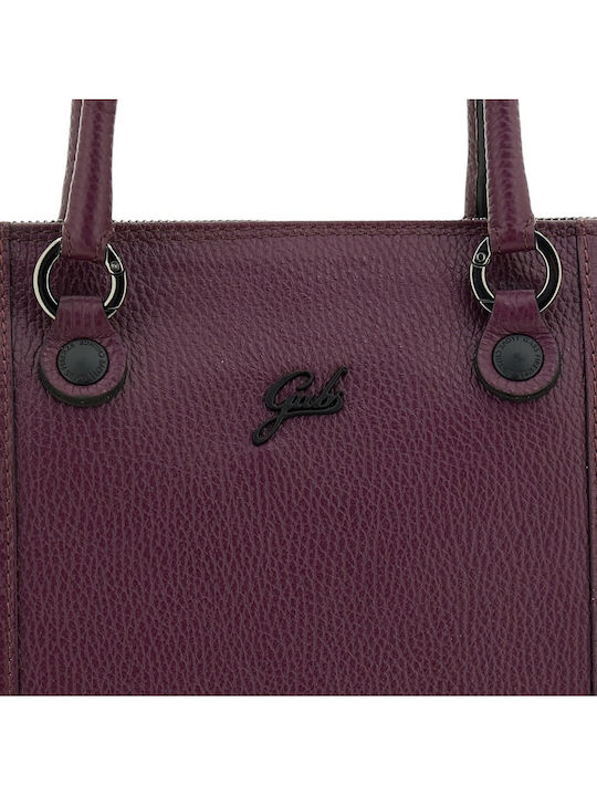 G3 Plus Size F/W 26-27 Leather Women's Bag Shopper Backpack Purple