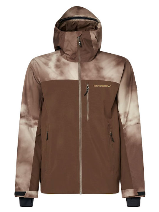 Oakley FOA404723-9YE Jachetă pentru bărbați pentru Ski & Snowboard Maro