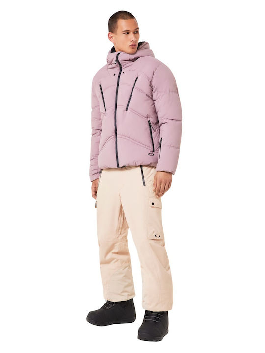 Oakley Rykkinn FOA404729-8A6 Geacă pentru Ski & Snowboard Pentru Bărbați Roz