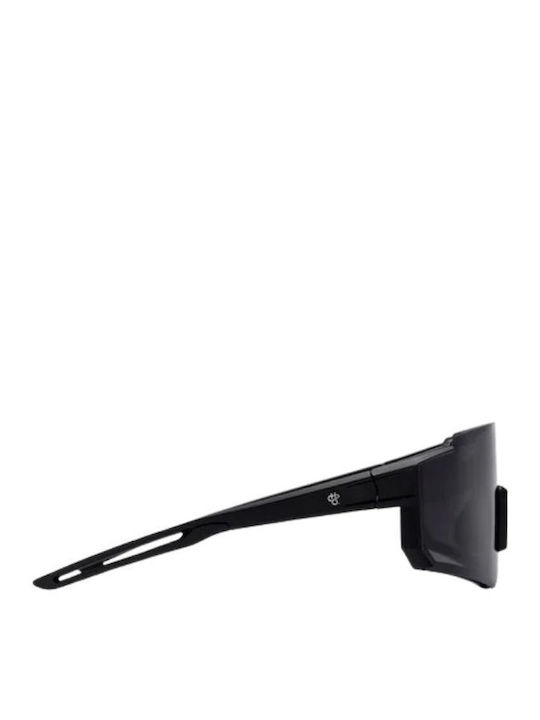Chpo Unisex Sunglasses with Black Frame and Black Lens 16134II