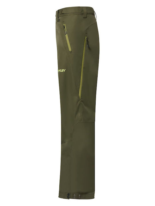 Oakley Rc Shell FOA406102-86L Pantaloni de Schi și Snowboard Pentru Bărbați Verde