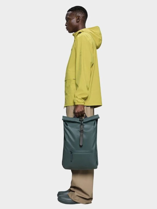 Rains Rolltop Rucksack Green