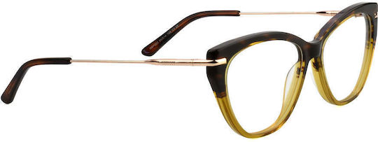 Рамка За Очилa Red Raven Optical #005 Костенурка Кафява Red Raven