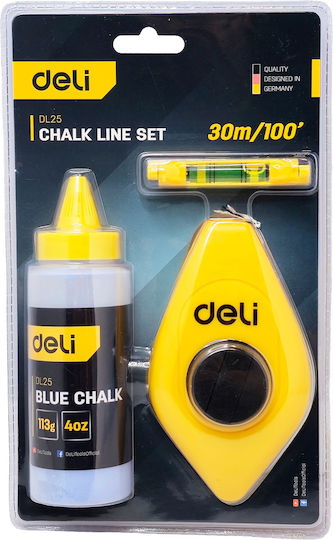 Deli DM131709 Комплект за гравиране с креда 30 m