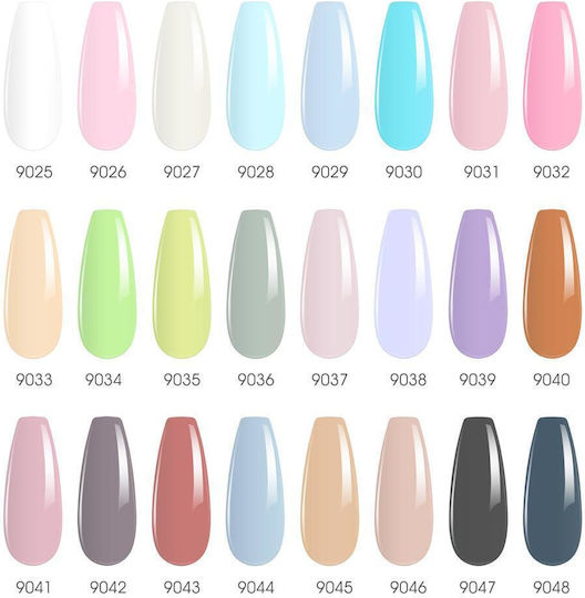 Canni Полутрайно Лак За Нокти Pale Lavender 9007 9мл