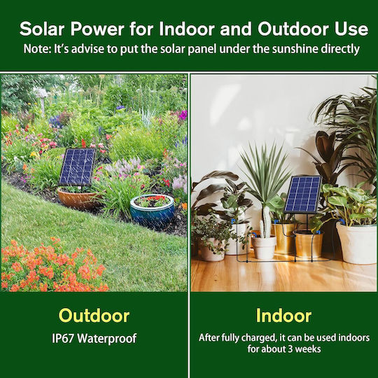 Sistem de irigare prin picurare alimentat solar