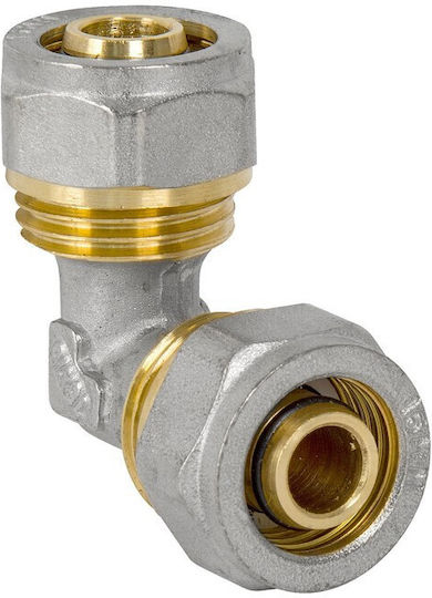Pex-al-pex Chrome Elbow 25*20 Double D25*20.elbow-2