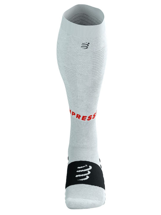 Compressport 2.0 Recuperare Sosete Sport Albe 1 Pereche