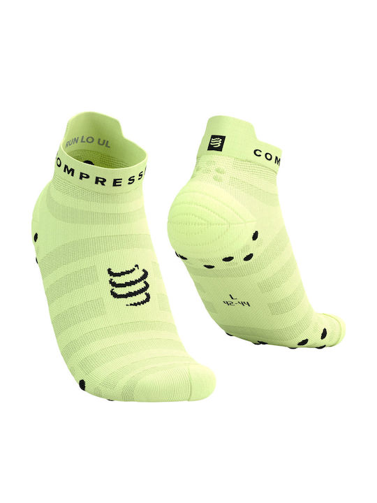 Compressport Ultralight Alergare Sosete Verzi 1 Pereche