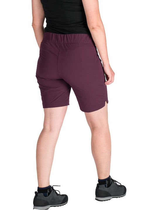 Șort sport pentru femei Burgundy