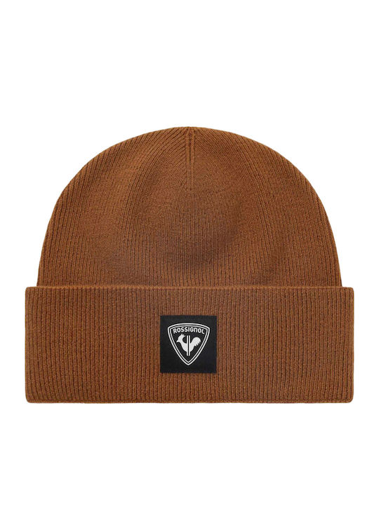 Beanie Căciulă Pentru Bărbați Tricotată Maro