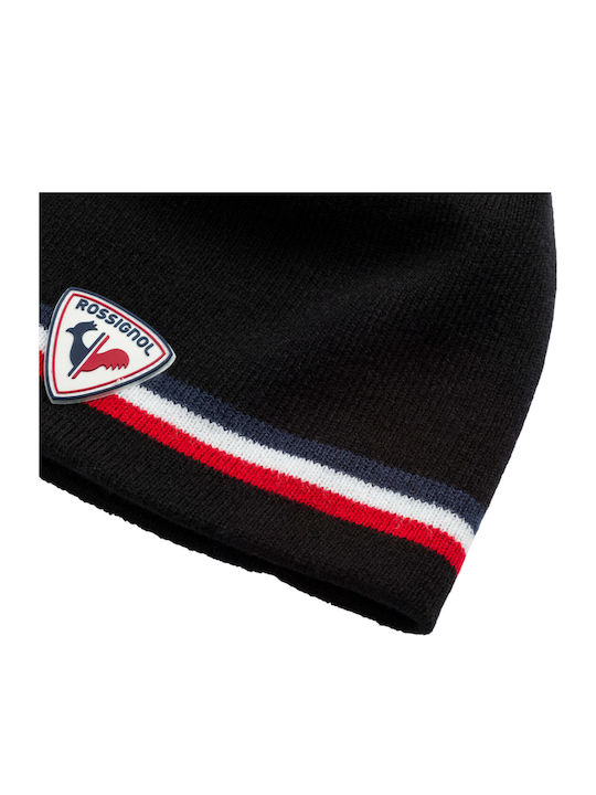 Beanie Pentru Bărbați Fleece Căciulă Tricotată Neagră