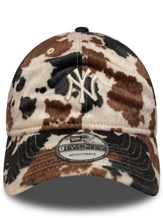 New Era Шапка с животински принт 9twenty Strapback 60844104 Кафява New Era Шапка с животински принт 9twenty Strapback 60844104 Кафява
