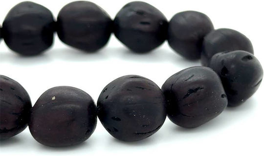 Kompologadiko Scented Worry Beads with 21 Beads with Tassel Black