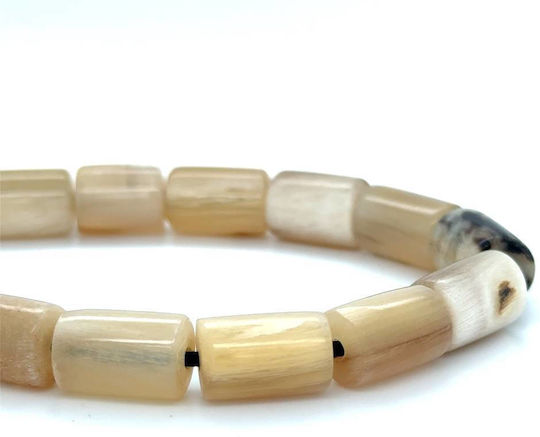 Kompologadiko Worry Beads with 21 Beads Made of Horn