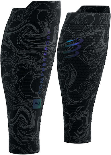 Compressport R2 3.0 Compression Calf Sleeves Set Aurora Collection