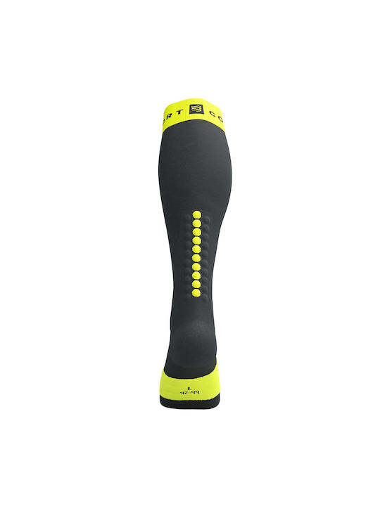 Compressport Ski- und Snowboardsocken Schwarz 1 Paar
