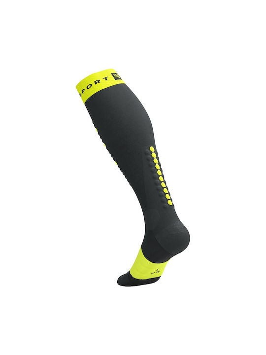 Compressport Ski- und Snowboardsocken Schwarz 1 Paar