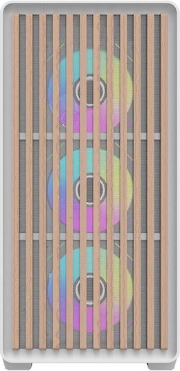 Darkflash DS900WD Midi Tower Κουτί Υπολογιστή Λευκό
