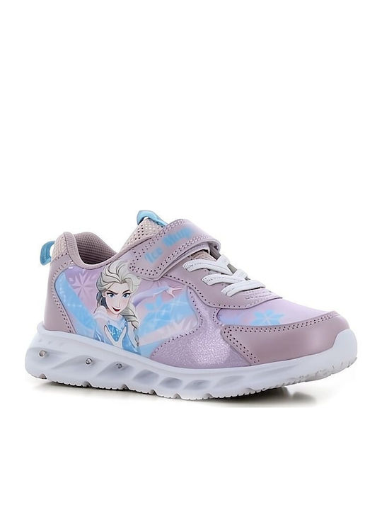 Kinder Sneaker mit Lichtern Flieder
