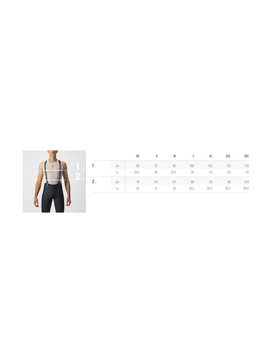 Castelli Tricou De Ciclism Pentru Bărbați Mânecă Lungă Roșu