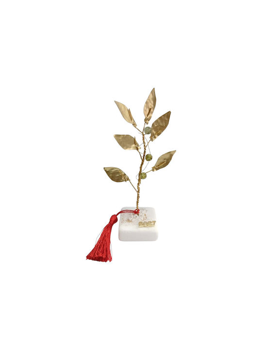 Kalliopi Silver Tischplatte Glücksbringer Kladí Elías Bronze aus Stein 2027 9x14cm