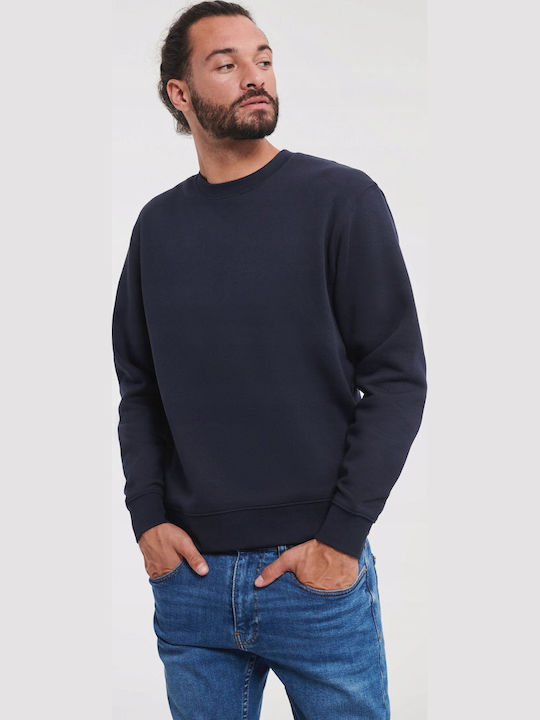 Russell Europe Herren Werbebekleidung Langärmeliges T-Shirt Authentisch Marineblau