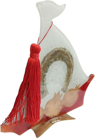 Kalliopi Silver Καράβι από Γυαλί