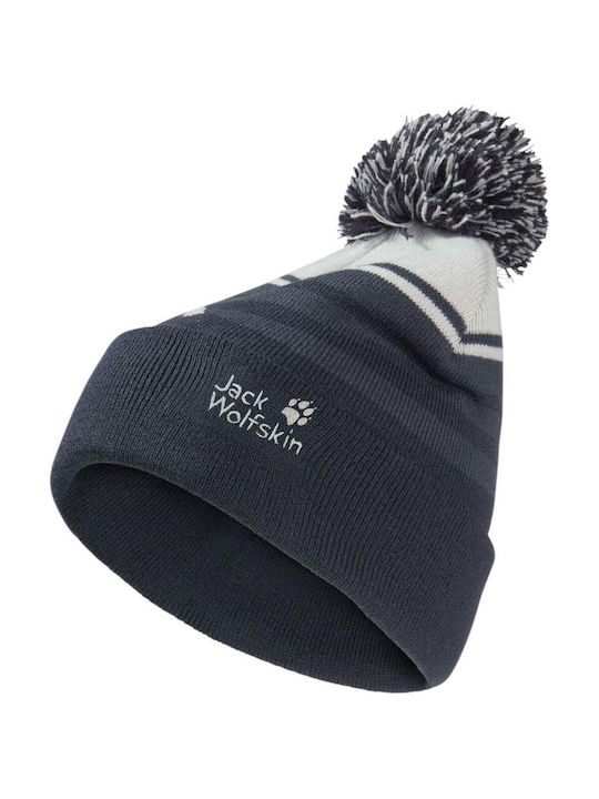 Kinder Beanie Gestrickt Blau