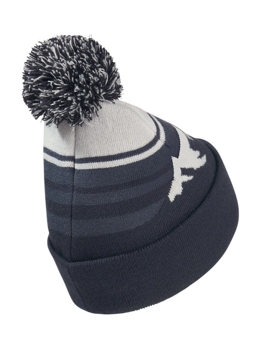 Kinder Beanie Gestrickt Blau