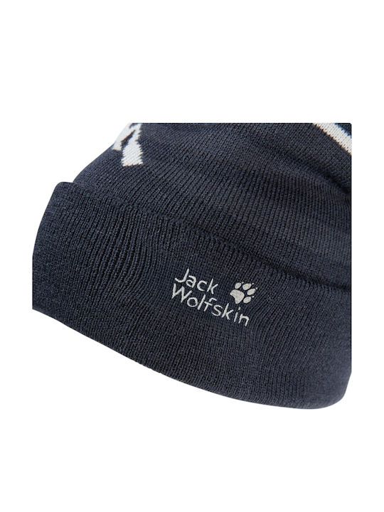 Kinder Beanie Gestrickt Blau